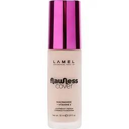Тональна основа Lamel Flawless Cover lightweight medium coverage Foundation №02 30 мл