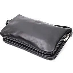 Шкіряна жіноча сумка GRANDE PELLE 26х15,5х3 см sum0023600 - мініатюра 5