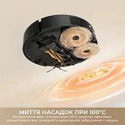 Робот-пилосос миючий Dreame L50s Pro Ultra Black - мініатюра 9