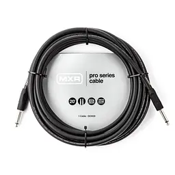 Инструментальный кабель Jack 6,3-Jack 6,3 6м Dunlop DCIX20 MXR Pro Series - мініатюра 1