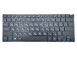 Клавіатура для ASUS ZenBook UX360U, UX360UA, UX360UAK (RU Black без рамки з підсвічуванням). Оригінал - мініатюра 3