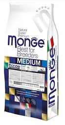 Сухий корм Monge Medium Adult Rich in Chicken для дорослих собак середніх порід з куркою та рисом 15 кг (8009470006149)