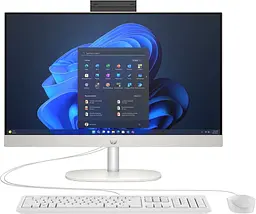 Моноблок HP 23.8 ProOne 240 G10 FHD IPS/Intel i7-1355U/16GB/512SSD/UMA/W11P/Shell White (B70T6AT)