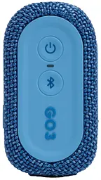 Портативна акустика JBL Go 3 Eco Blue [JBLGO3ECOBLU] [82836] - мініатюра 4