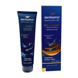 Зубная паста-гель Dentissimo Spa Expert, обогащенная водой ледника Argentiere, 75 мл