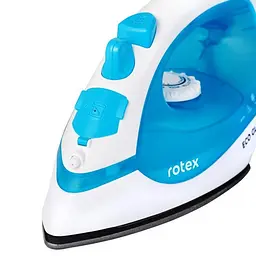 Прасувальна праска ROTEX RIC18-N Eco Glide Антипригарне покриття 1600Вт Вертикальне відпарювання Блакитний/Білий - мініатюра 6