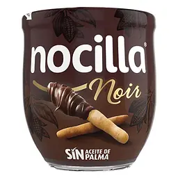 Паста горіхово-шоколадна Nocilla Noir Подвійний шоколад без пальмової олії та глютену 180 г