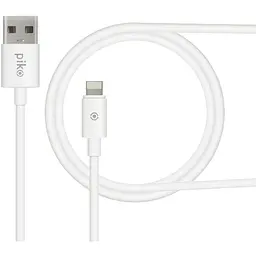 Дата кабель USB 2.0 AM to Lightning 2.0m white Piko (1283126493867)