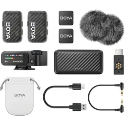 Мікрофон Boya MIC 2-02 Type-C/TRS Black (MIC 2-02) - мініатюра 2