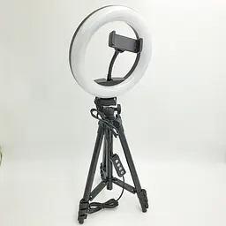 Кільцева LED лампа 20см 10W з Пультом тримачем для телефону та штатив 102см кільцеве світло Ring Light M-20