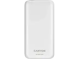 Зовнішній акумулятор (Power Bank) Canyon PB-301 30000mAh White (CNE-CPB301W)