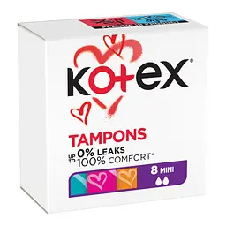 Тампони Kotex Mini 8 шт. (5029053534527) - мініатюра 2