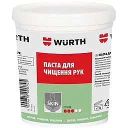 Паста для чищення рук Wurth Skin 1 л (0893955210)