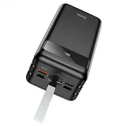 Зовнішній акумулятор Hoco J86B Electric Power Bank 60000 mAh чорний - мініатюра 4