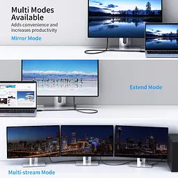 Кабель Choetech DisplayPort v1.4 XDD01BK 8K 60Hz 2 m - мініатюра 8
