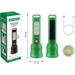 Ліхтар NEWVEW NV-C1012 1200mAh, Green (NWVW-NV-C1012-GN) - мініатюра 4