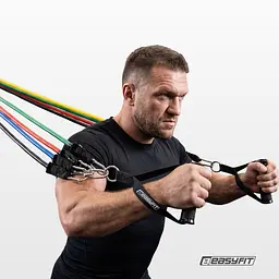 Ручки для тяги EasyFit для еспандерів і гумових петель (TPR) - мініатюра 7