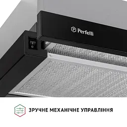 Витяжка телескопічна PERFELLI TL 602 BL LED - мініатюра 5