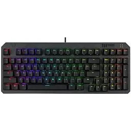 Клавiатура Asus TUF Gaming K3 Gen II Opti-Mech RGB 97key Switches ABS Black (90MP0390-BKMA00)_promo (90MP0390-BKMA00_promo)
