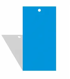 Сині клейові пастки від трипсів 23х9см (набір 10 шт) - мініатюра 2