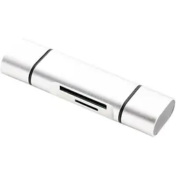 Концентратор XoKo AC-440 Type-C USB 3.0 and MicroUSB/SD Card Reader (XK-AС-440) - мініатюра 2
