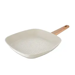 Сковорода-гриль Bergner Naturally 28 x 28 см (BG-34743-CR)