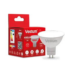 Лампочка Vestum MR16 5W 4100K 220V GU5.3 (1-VS-1503) - мініатюра 2