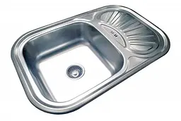Кухонна мийка Romzha Stela Satin RO48475, Сірий - мініатюра 3