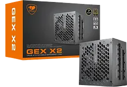 Блок живлення Cougar GEX X2 850W 80+ Gold Black - мініатюра 2