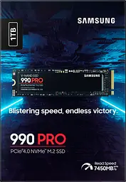 Samsung Накопичувач SSD M.2 1TB PCIe 4.0 990PRO - мініатюра 4
