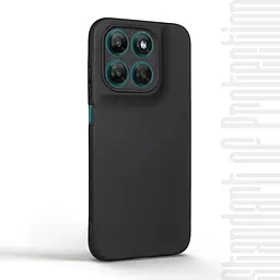 Чехол-накладка для смартфона Motorola G77 5G, противоударный, силиконовый, термополиуретановый (ТПУ), с защитой камеры и корпуса, черный, защита всего корпуса, ArmorStandart (ARM91025) - мініатюра 2