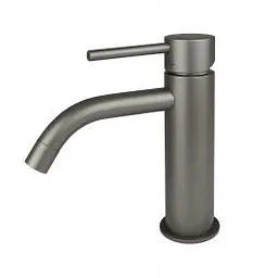 Змішувач для раковини Paffoni Light без донного клапана mercury grey LIG071MG, Сірий - мініатюра 2