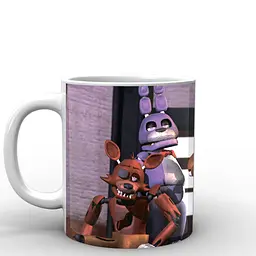 Кухоль GeekLand Five Nights At Freddys П'ять ночей з Фредді постер FN.02.004.599 330 мл білий - мініатюра 3