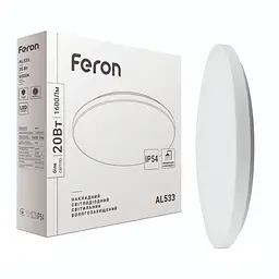 Свiтильник свiтлодiодний Feron AL533 накладний 14W 6500K (40220)