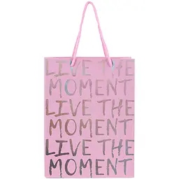 Набір подарункових пакетів Axent Live the moment паперові 18х24 см 5 шт. (8501-29-A) - мініатюра 2