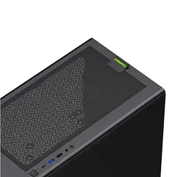Корпус GameMax Aeris 330 M Tempered Glass без БЖ Black (AERIS 330 MB) - мініатюра 7