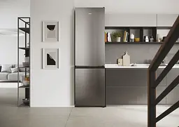 Холодильник Haier із нижньою морозильною камерою А+ NF інвертор зона свіжості сріблястий (HDW1620DNPK) - мініатюра 2