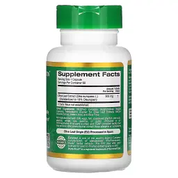 Оливкове листя California Gold Nutrition Olive Leaves 500 мг 60 капсул - мініатюра 2