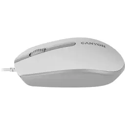 Мишка Canyon M-10 USB White Grey (CNE-CMS10WG) - мініатюра 4