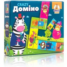Гра настільна VLADI TOYS Crazy Доміно VT8055-10