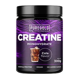 Креатин Pure Gold Моногідрат Creatine Monohydrate - 300г Кола