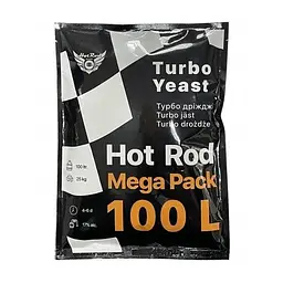 Дріжджі Turbo Yeast Hot Rod Mega Pack на 100 л (360г)
