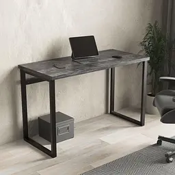 Комп'ютерний стіл з масивною товстою стільницею Loft FHX-1 Бетон Темний