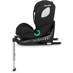 Автокрісло Lionelo Braam i-Size Black Carbon, чорно-сіре (LO-BRAAM I-SIZE BLACK CARBON) - мініатюра 5