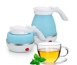 Портативний складний силіконовий чайник Foldable Kettle електричний чайник електрочайник - мініатюра 2