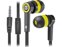 Навушники Defender Pulse 420 Black/Yellow (63421)
