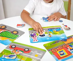 Гра з липучками Vladi Toys Транспорт (VT1302-28) - мініатюра 2