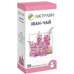 Фіточай Ліктрави Іван-чай фільтр-пакети по 1.5 г 20 шт. (236.0283)