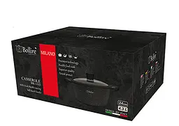Каструля з мармуровим покриттям Bollire Milano BR 1103 - мініатюра 3