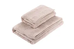 Рушник махровий Ardesto SuperSoft 70х140 см 100% бавовна бежевий (ART2270NS)  - мініатюра 4